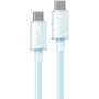 WEKOME WDC-74 kabel za punjenje i prijenos podataka - USB-C na USB-C - 1,2 m - plavi