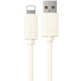 WEKOME WDC-52i kabel za punjenje i prijenos podataka - USB-A na Lightning - 1 m - bež