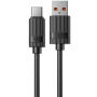 WEKOME WDC-52a kabel za punjenje i prijenos podataka - USB-A na USB-C - 1 m - crni