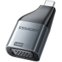 ESSAGER ES-OTG22 video adapter - VGA na USB-C - tamno siva