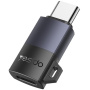 Yesido GS28 mini adapter za punjenje i prijenos podataka - Lightning na USB-C - crna