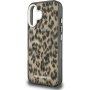 Karl Lagerfeld IML Leopard maska s MagSafe za iPhone 16 - smeđa