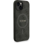 Guess 4G Colored Ring Strap maska s remenom i MagSafe za iPhone 14 - siva