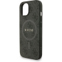 Guess 4G Colored Ring Strap maska s remenom i MagSafe za iPhone 14 - siva