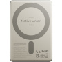 Native Union Active bežični MagSafe powerbank s USB-C priključkom - 5 000 mAh - srebrna