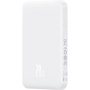 Baseus Mini bežični MagSafe powerbank s USB-C priključkom - 5 000 mAh - bijela