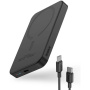 Baseus Mini bežični MagSafe powerbank s USB-C priključkom - 5 000 mAh - crna