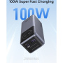 UGREEN Nexode 100W powerbanka s USB-C / USB-A priključcima - 12 000 mAh - siva