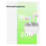 BELKIN SoundForm Rhythm bežične slušalice - bijela