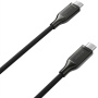 Nomad Kevlar pleteni kabel za punjenje i prijenos podataka - USB-C na USB-C - 30 cm - crni