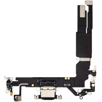 Fleksibilni konektor za punjenje i audio za iPhone 16 - crni