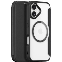 DUX DUCIS Skin X flip maska s MagSafe za iPhone 17 - crna