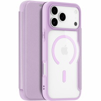 DUX DUCIS Skin X flip maska s MagSafe za iPhone 17 Pro Max - ljubičasta
