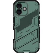 Izdržljiva zaštitna maska sa stalkom za iPhone 17 - zelena