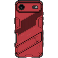 Izdržljiva zaštitna maska sa stalkom za iPhone Air - crvena