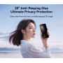 JOYROOM kaljeno 2.5D Anti-Spy staklo s crnim okvirom za iPhone 17 Pro