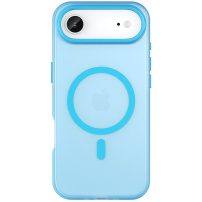 Mat prozirna maska s MagSafeom za iPhone Air - plava