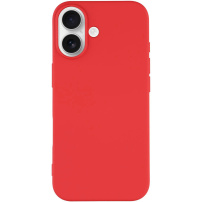 Mat maskica od meke plastike za iPhone 17 - crvena