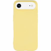 Mat maska od meke plastike za iPhone Air - žuta