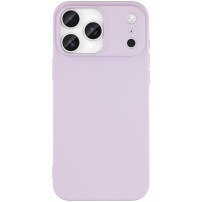 Mat maskica od meke plastike za iPhone 17 Pro - svijetlo ljubičasta