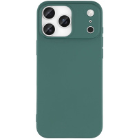 Mat maska od meke plastike za iPhone 17 Pro Max - petrolej