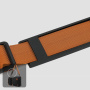 COOLBELL ruksak s podesivim remenom i vanjskim USB priključkom za iPad / MacBook do 16" - crni