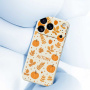 Zaštitna maska s jesenskim uzorkom za iPhone 17 Pro Max - crna