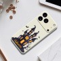 Zaštitna maska s Halloween uzorkom za iPhone 17 Pro Max - petrolej
