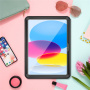 Otporna na udarce vodootporna maska za iPad 10,9" (2022) / 11" (2025) - crna