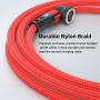 ENKAY 3u1 kabel za punjenje i prijenos podataka sa zamjenjivim magnetskim konektorima - USB-A na USB-C / Lightning / micro USB - 1 m - crni