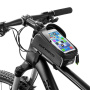 ROCKBROS 017-1 vodootporna torba za bicikl s prostorom za iPhone - crna