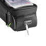 ROCKBROS 017-1 vodootporna torba za bicikl s prostorom za iPhone - crna
