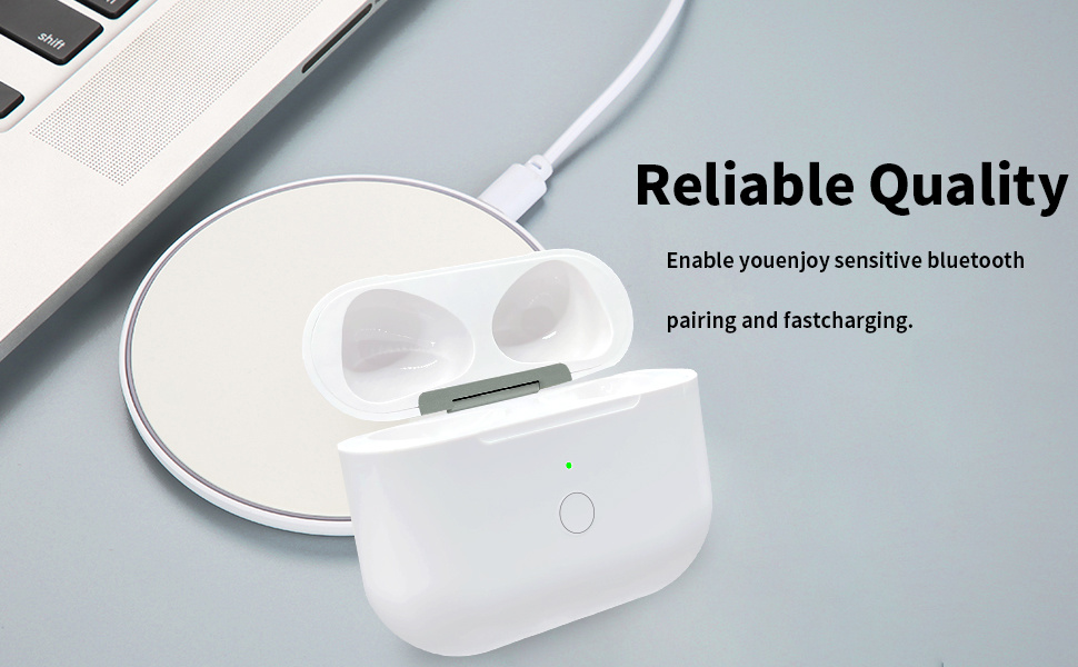 Zamjensko kućište za punjenje s Lightning priključkom za AirPods 3 - bijelo