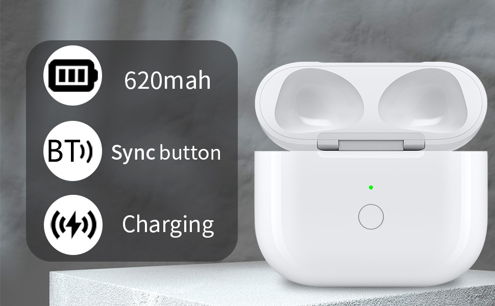 Zamjensko kućište za punjenje s USB-C priključkom za AirPods 3 - bijelo