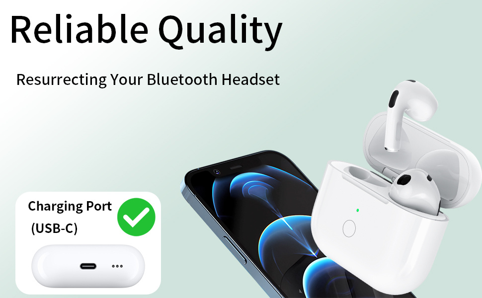 Zamjensko kućište za punjenje s USB-C priključkom za AirPods 3 - bijelo