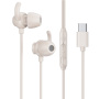 WEKOME YB07 slušalice s USB-C priključkom - bež