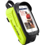 WEST BIKING vodootporna torba za bicikl s prostorom za iPhone - neonsko žuta