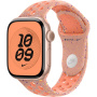 Originalne Apple sportska Nike narukvica za Apple Watch 42mm / 41mm / 40mm / 38mm - M/L - Alpenglow Pink