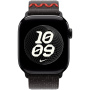 Originalne Apple Nike sportski remen s omčom za Apple Watch 42mm / 41mm / 40mm / 38mm - Midnight Black