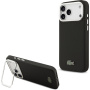 Lacoste Iconic Petit Pique Camera Stand maska s MagSafe za iPhone 17 Pro Max - crna