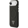 Guess Triangle Logo maska s MagSafe za iPhone Air - crna