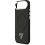 Guess Triangle Logo maska s MagSafe za iPhone Air - crna