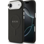 Guess Saffiano maska s MagSafe za iPhone Air - crna