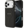 Guess Saffiano maska s MagSafe za iPhone 17 Pro Max - crna