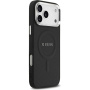 Guess Saffiano maska s MagSafe za iPhone 17 Pro Max - crna