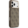 Guess 4G Gold Frame maska s MagSafe za iPhone 17 Pro Max - smeđa