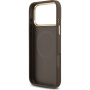 Guess 4G Gold Frame maska s MagSafe za iPhone 17 Pro Max - smeđa