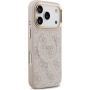 Guess 4G Gold Frame maska s MagSafe za iPhone 17 Pro - roza
