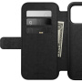 Nomad Modern Leather Folio flip maska s MagSafe za iPhone 17 Pro Max - crna