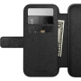 Nomad Modern Leather Folio flip maska s MagSafe za iPhone 17 - smeđa